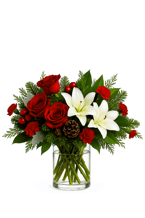 Believe in Magic Christmas flower